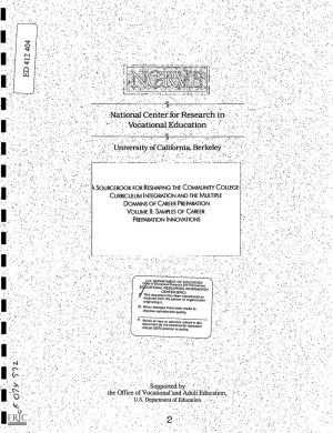 A Sourcebook for Reshaping the Community College: Curriculum Integration and the Multiple Domains of Career Preparation