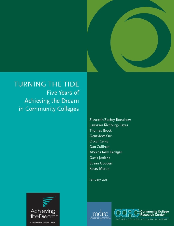 Turning the Tide: Five Years of Achieving the Dream in Community Colleges