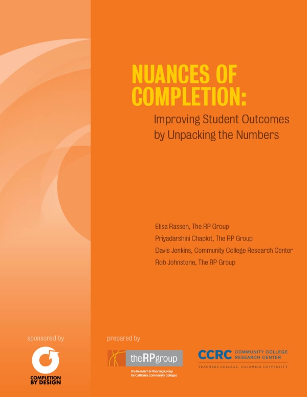 Nuances of Completion: Improving Student Outcomes by Unpacking the Numbers