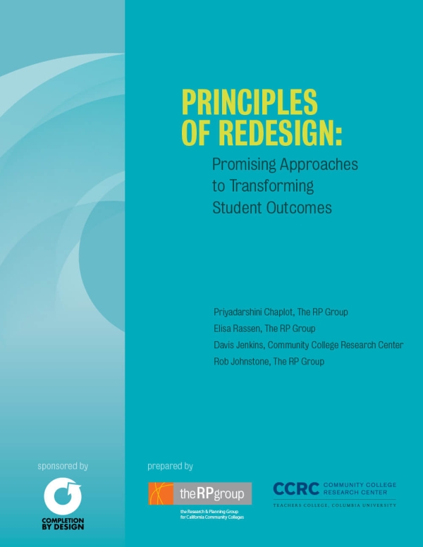 Principles of Redesign: Promising Approaches to Transforming Student Outcomes