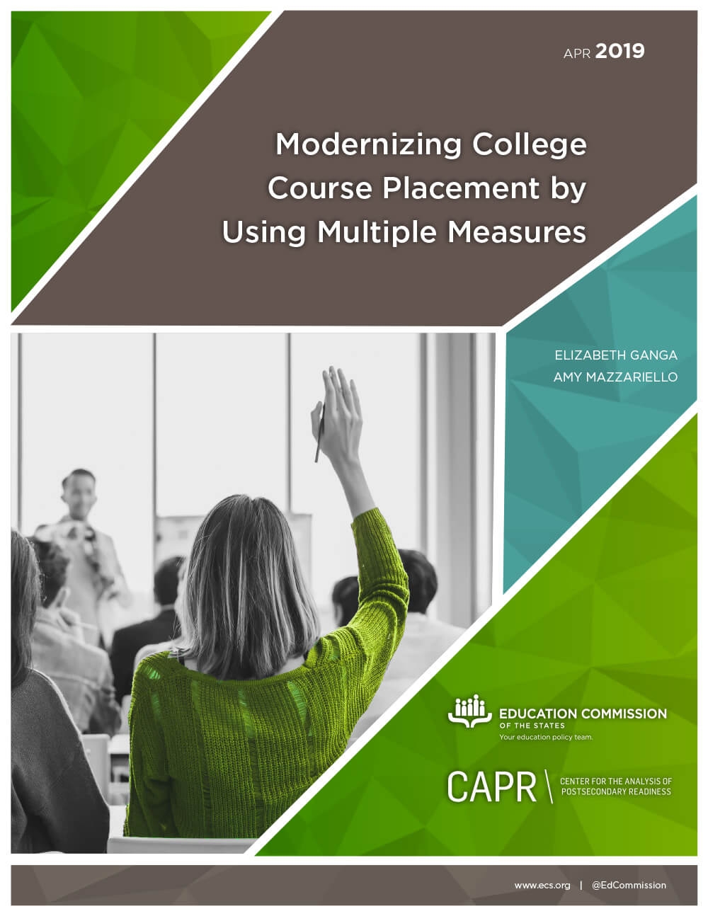 Modernizing College Course Placement by Using Multiple Measures