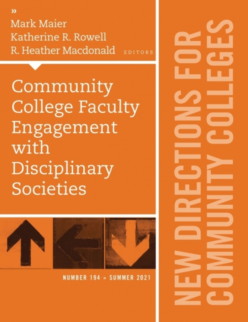 A Role for Disciplinary Societies in Supporting Community College Adjunct Faculty